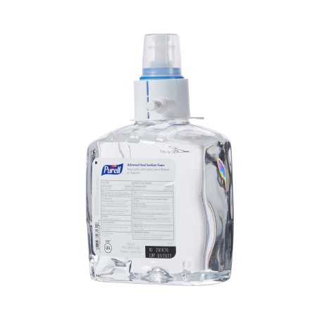 Sanitizer Hand Foam Instant LTX™ Purell® Advanced 1,200 mL Ethyl Alcohol Foaming Dispenser Refill Bottle for LTX Dispenser (1/EA 2/CS) by GOJO Industries, Inc.  ID 1905-02